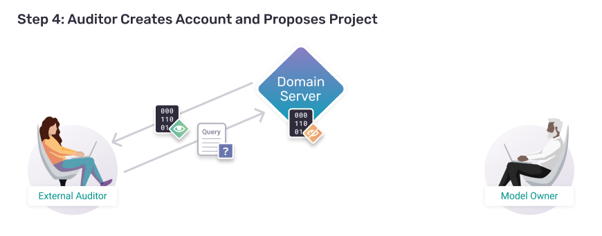 Image of an external auditor proposing an audit proposal